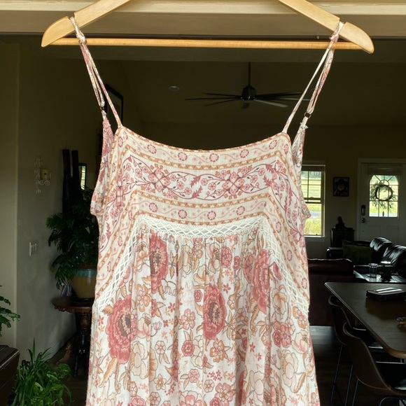 Spell Zahara Midi Sundress in Rosewater - Picture 5 of 16